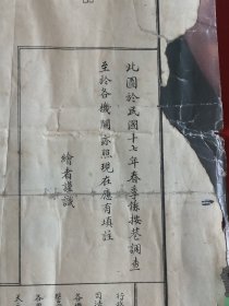 义县城关街市图（1928年）