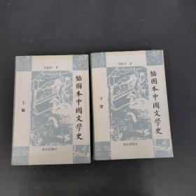 插图本中国文学史 上下册 全二册 2本合售