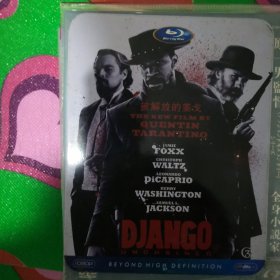 被解救的姜戈铁盒蓝光DVD