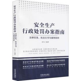 安全生产行政处罚办案指南：法律实务、执法文书与案例剖析