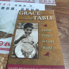 GRACE at the TABLE BECKMANN & SIMON 扉页有字迹，印章