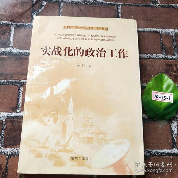 新形势下国防和军队实战化系列丛书：实战化的政治工作