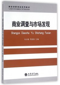 商业调查与市场发现(商业创新创业系列教材)