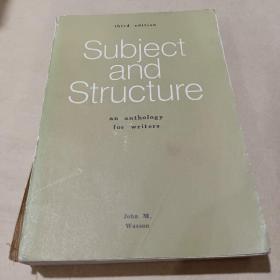 Subject and Structure