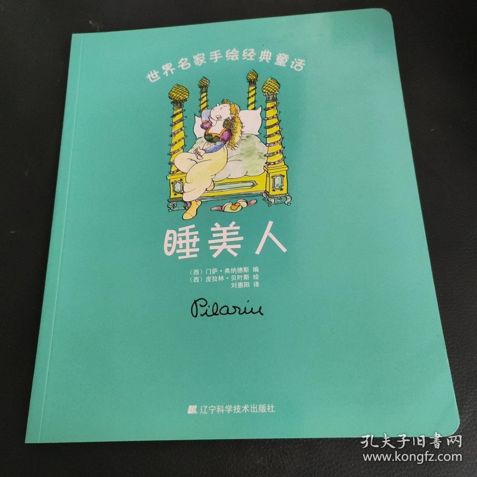 世界名家手绘经典童话-睡美人