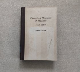 Elements of Mechanics of Materials(Fourth Edition) 材料力学基础