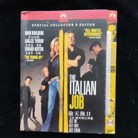 光盘 DVD 偷天换日 The Italian Job (2003) 查理兹·塞隆 / 爱德华·诺顿   简装一碟装