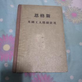 恩格斯英国工人阶级状况（实物拍摄）