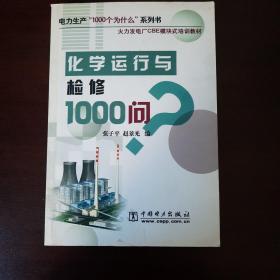 化学运行与检修1000问/电力生产1000个为什么系列书