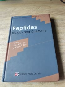 Peptides Biology and Chemistry (小16开，精装） 【详见图】