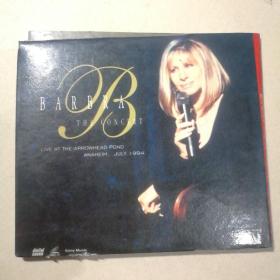 BARBRA THE CONCERT 芭芭拉史翠珊现场演唱会VCD（2碟装） 【  品新无划 】