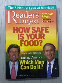 Reader’s Digest（August 2004）读者文摘 2004 8