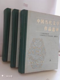 中国当代文学作品选评（上中下）