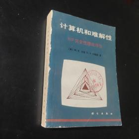 计算机和难解性，Np完全性理论导引