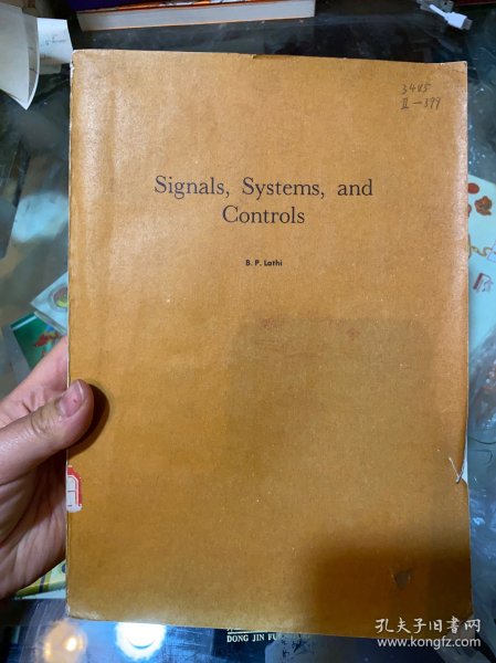 SIGNALS SYSTEMS AND CONTROLS 信号、系统和控制 英文版