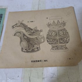 青铜器图案周代单页2面编号8