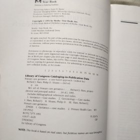 PRIMARY CARE GERIATRICS 初级保健老年医学