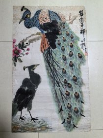 画家川南花鸟画原作