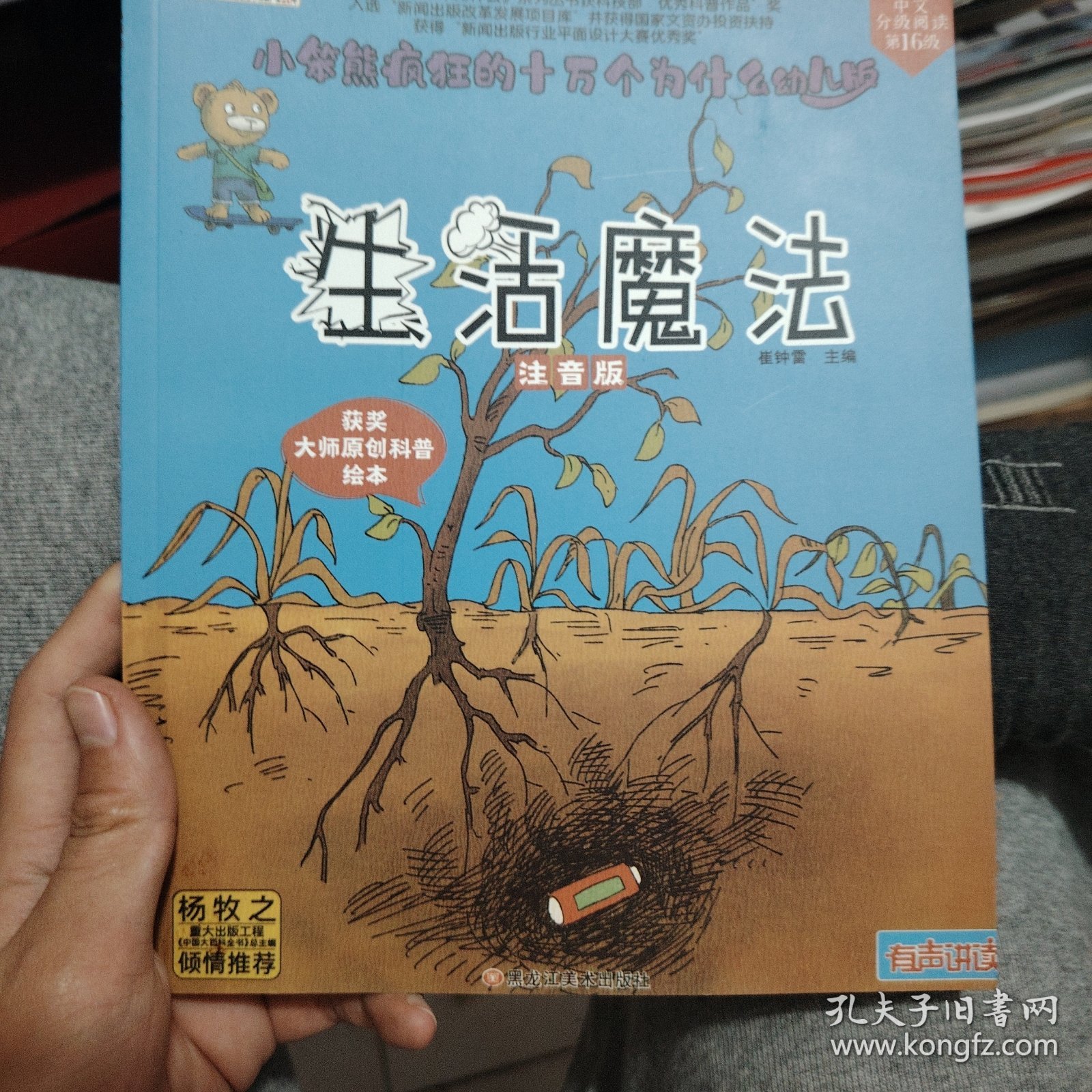 十万个为什么幼儿版生活魔法3-6岁3D趣味立体翻翻书拉拉书科普启蒙