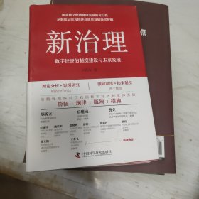 新治理：数字经济的制度建设与未来发展