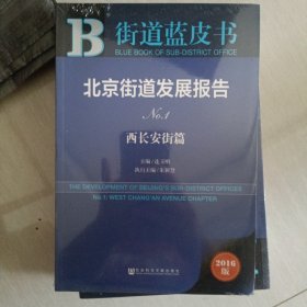 街道蓝皮书：北京街道发展报告No.1 【西长安街篇】