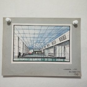 著名画家、湖北美术学院教授李梁军线描画