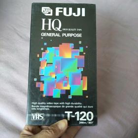 空白录像带：FUJI HQ  T-120（未开封）