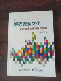 野马安全文化企业安全文化理论与实践