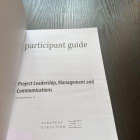PARTICIP ANT GUIDE Paroject Leadership,Management and Communications