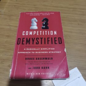 Competition Demystified 品相如图 有划线字迹