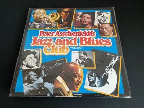 美版 PETER ASSCHENFELDT'S JAZZ AND BLUES CLUB 爵士和布鲁斯 盘面灰尘需清理 12寸LP黑胶唱片