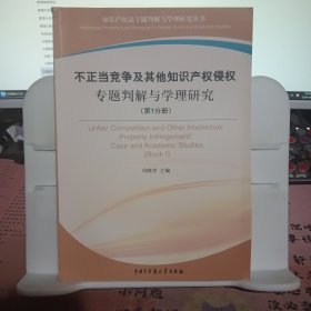 不正当竞争及其他知识产权侵权专题判解与学理研究(第1分册)