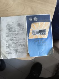 咏梅两波段交直流9半导体管台式收音机