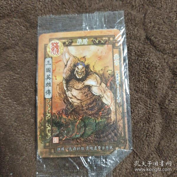 魔法士-三国英雄传卡，塑封未拆