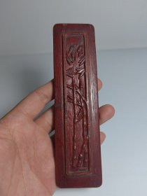 清代双面雕工线板木雕