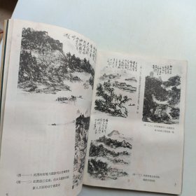 黄宾虹山水画技法解析 黄宾虹笔墨探微 两本合售 (实拍)