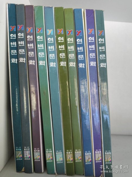 延边文学（ 2004年10本）朝鲜文