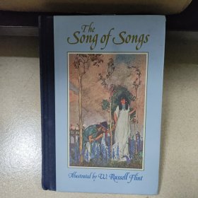 The Song of Songs，Which is Solomon's 《雅歌》，英文原版，Russell Flint 插图，精装。董桥：老天爷，Eric Gill和Robert Gibbings 和Russell Flint和John Buckland Wright画插图的旧版书跟我没缘我认了。