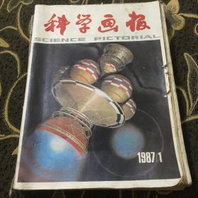 1987年科学画报1-12期全年