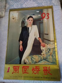 1993年挂历阑室娇影12张全