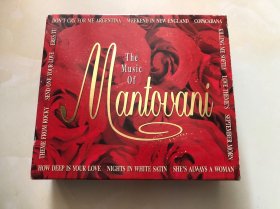 THE MUSIC OF MANTOUANI 一盒4盘CD