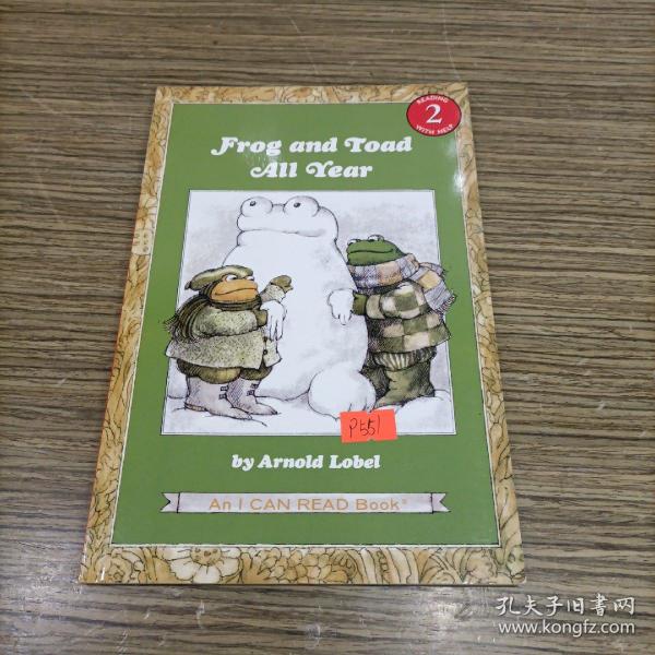 Frog and Toad All Year (I Can Read, Level 2)青蛙和蟾蜍的一年 英文原版