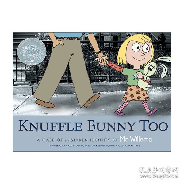 Knuffle Bunny Too: A Case of Mistaken Identity 古纳什小兔又来了 凯迪克银奖绘本 精装 莫威廉斯 Mo Willems