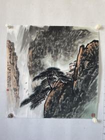 山水画，轻舟已过万重山。