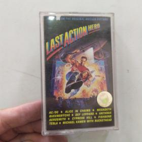 Various Artists《Last Action Hero (Music From The Original Motion Picture)》（8品打口磁带一盘已经接好使用过电影原声音乐合集1人1首歌参看书影描述1993年美国原版Hip Hop,  Stage & Screen Soft Rock, Hard Rock, Heavy Metal需使用快递发货）55495