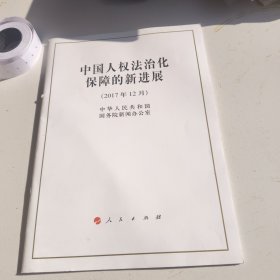 中国人权法治化保障的新进展（16开）