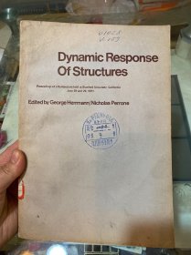 DYNAMIC RESPONSE OF STRUCTURES结构的动力响应（英文版 16开）