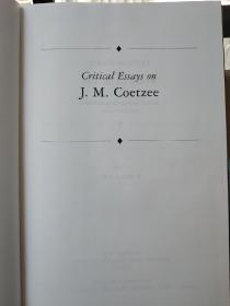 Critical essays on J.M. Coetzee《库切评论》