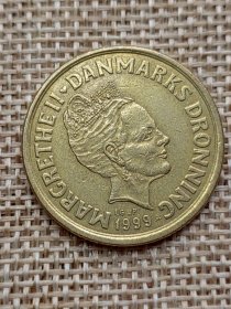 丹麦20克朗1999年 oz0007