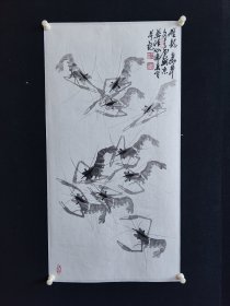 常文良，100*50厘米，1965年出生于北京，自有画室“清心斋”。中国书画家联谊会会员。北京市美术家协会会员，北京市宣武区美协会员 ，崇文书画研究会会员，北京龙虎会会员，现任北京乐博睿文化有限公司艺术顾问。